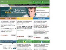 Tablet Screenshot of dollarhost.com